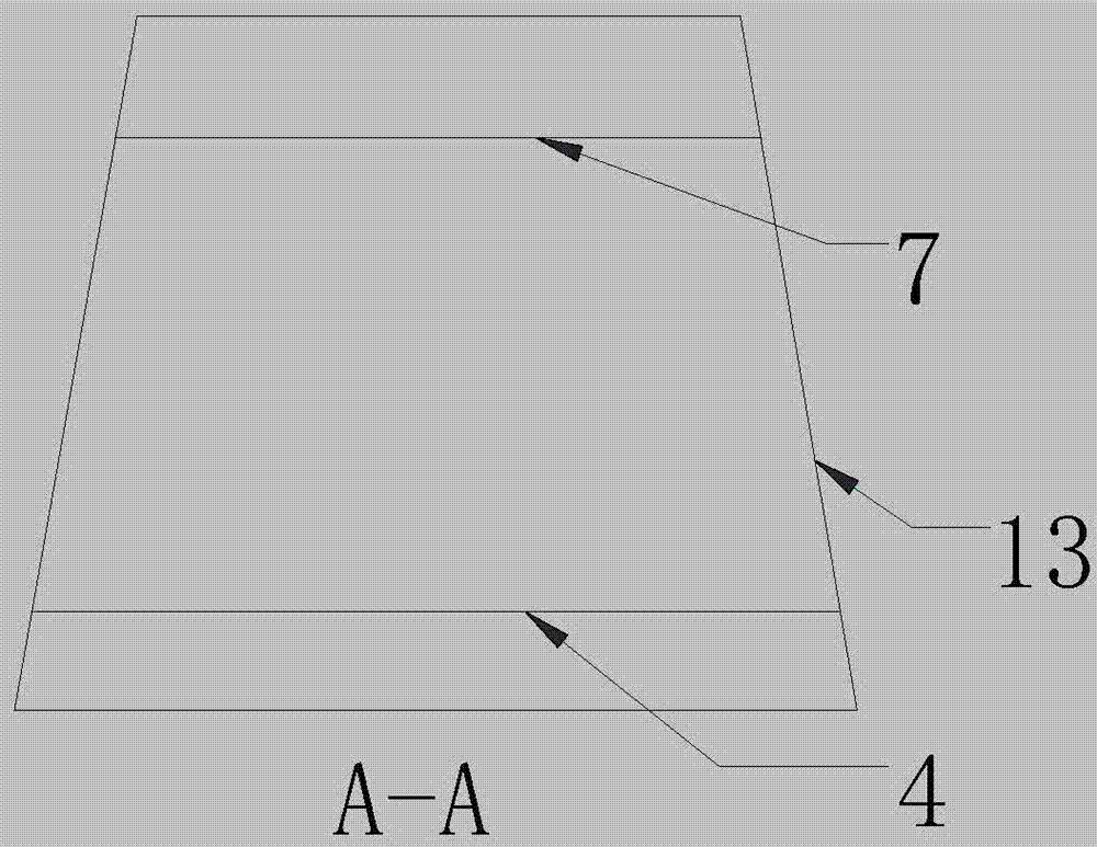 Auto-medium gas-solid two-phase fluidized bed dry coal separator based on bed layer partition plates