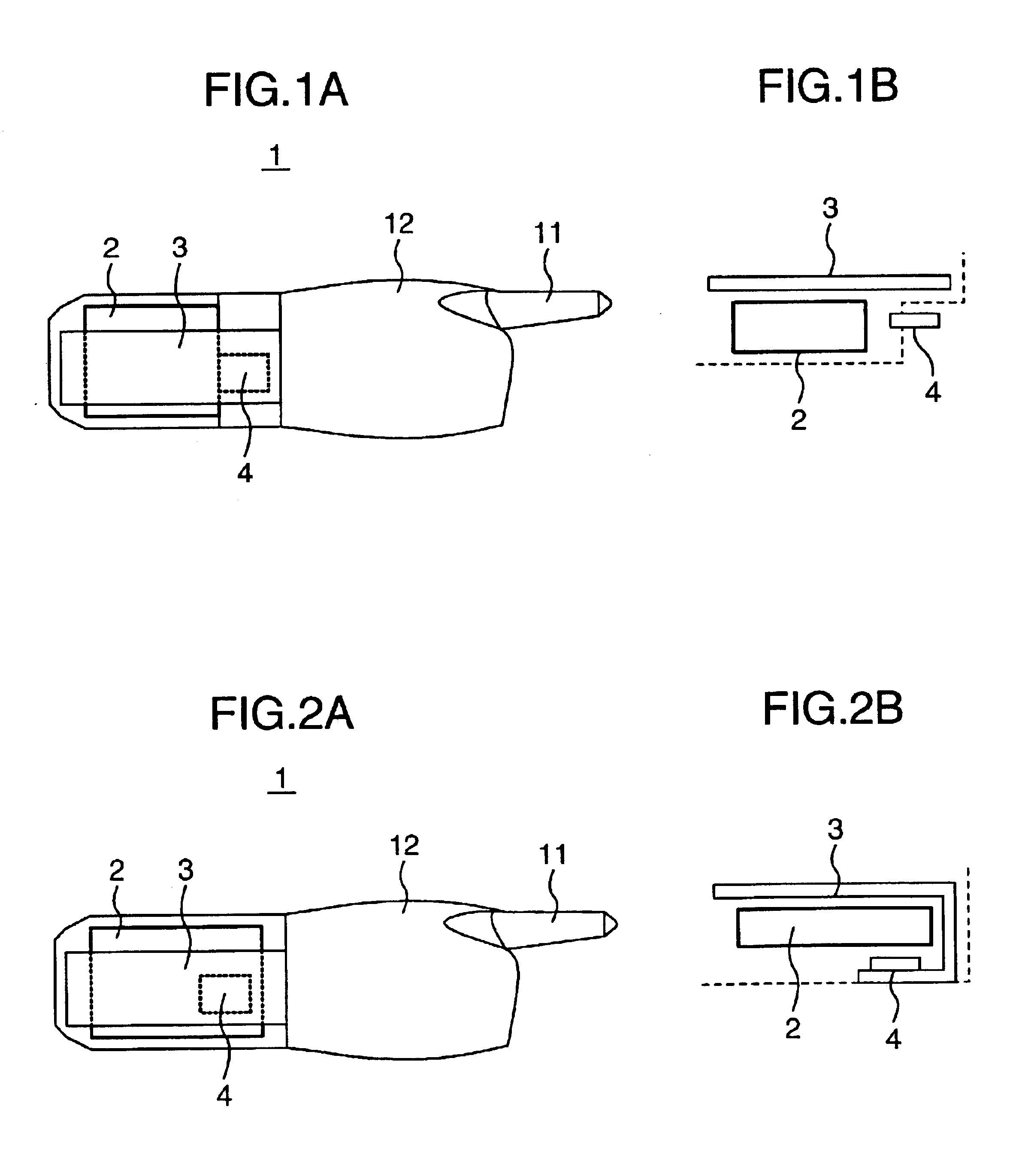 Portable information processing apparatus