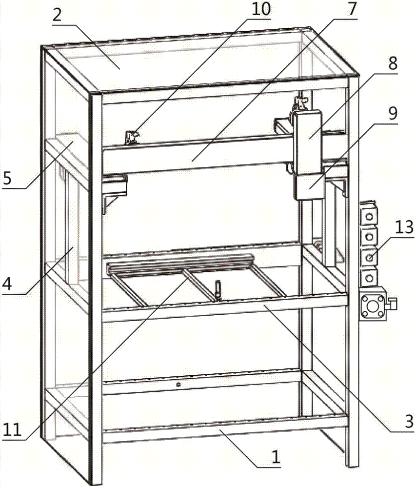 Oil spraying processing equipment for headphone cable