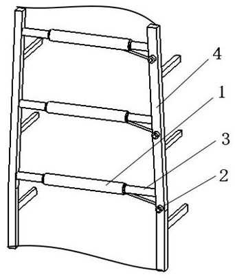 Electric tower climbing alarm device and alarm method