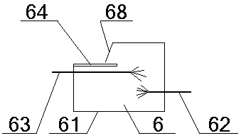 Matched washing system for storage feeding tank