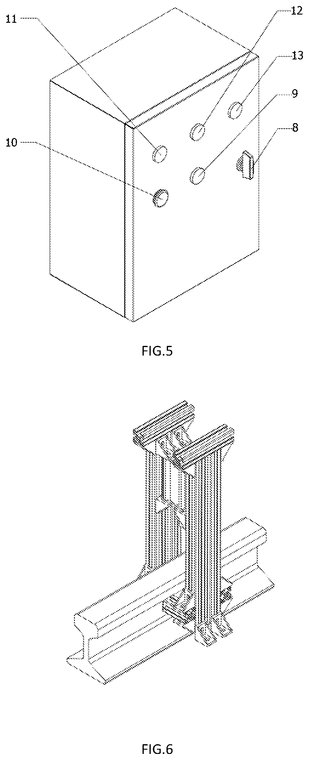 Portable pneumatic loading system for simulating operation of subway train