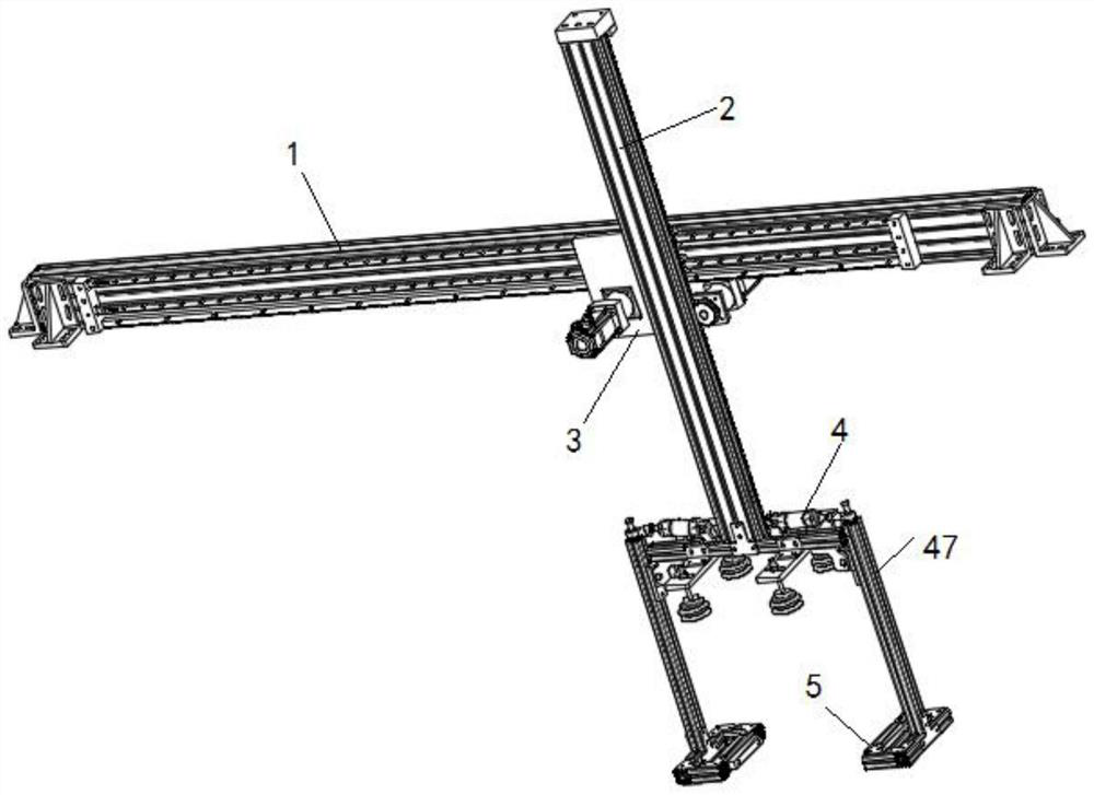 Directional cutting device for wood floor processing and working method thereof