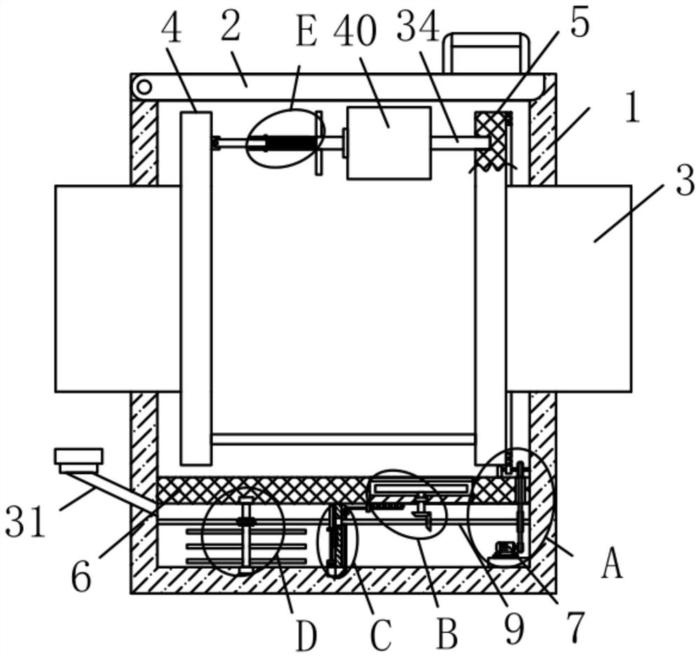 Automatic binding device for surgical nursing and using method thereof