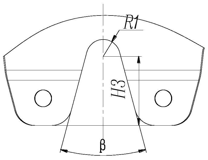 A kind of propellant tank skirt mounting structure and manufacturing method thereof