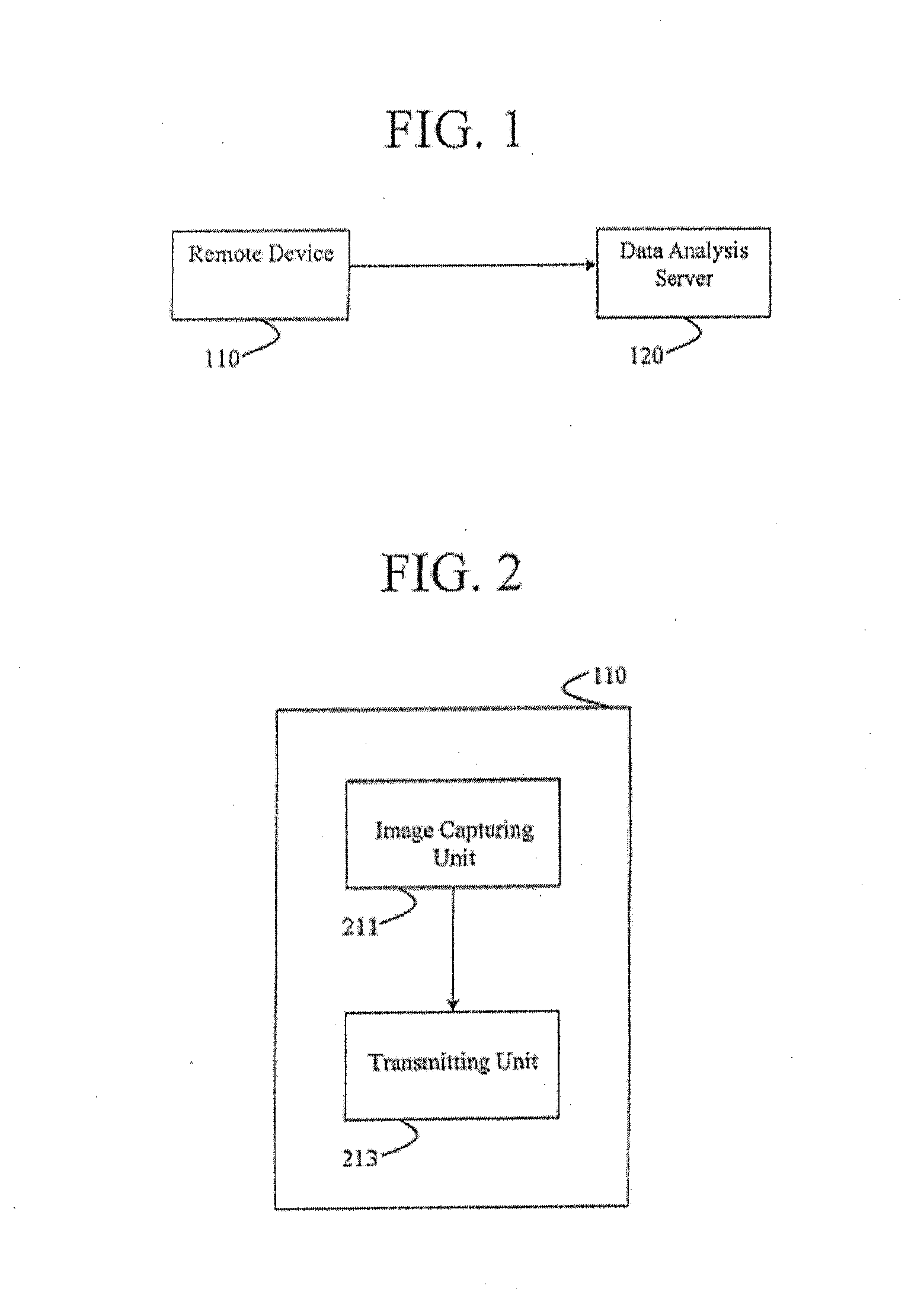 Method and system for collecting voice and image data on a remote device and coverting the combined data