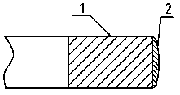 Composite coating piston ring inlaid with wear-resistant particles, and processing method thereof