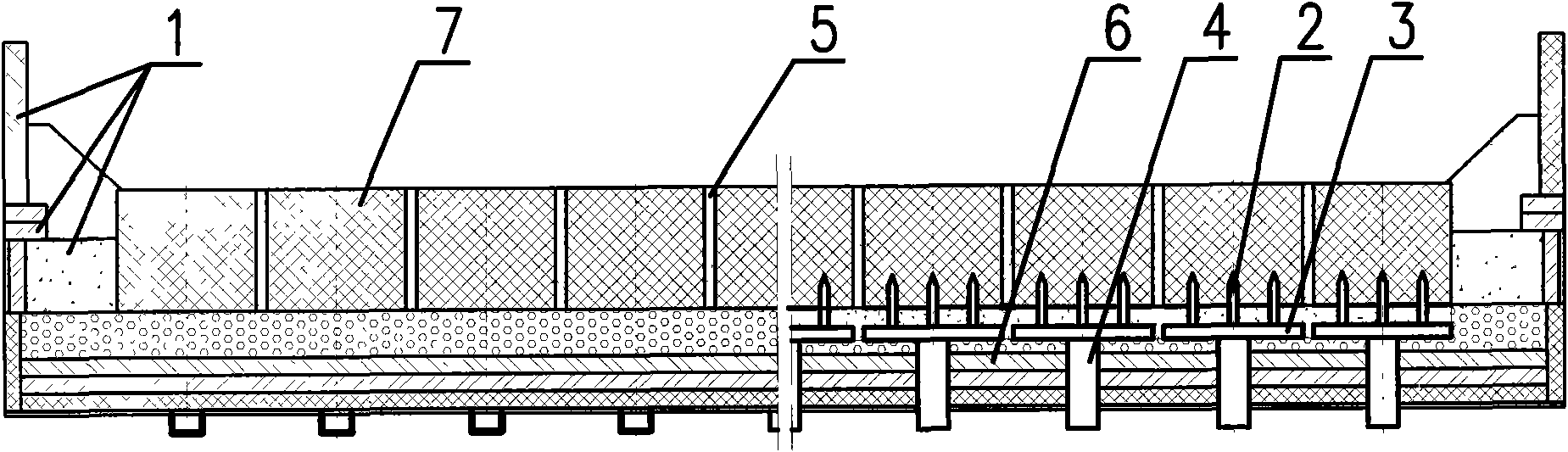 Cathode conductive structure