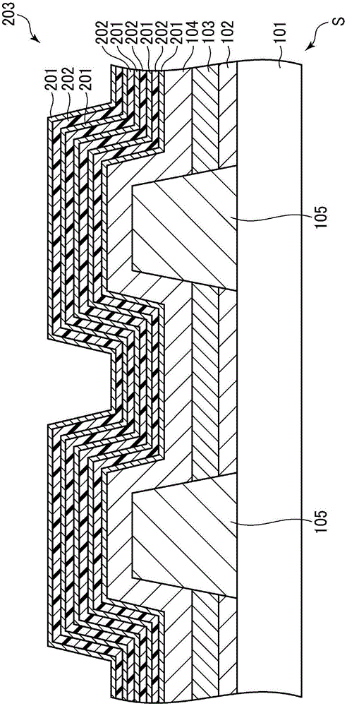 Laminated sealing film forming method and forming apparatus