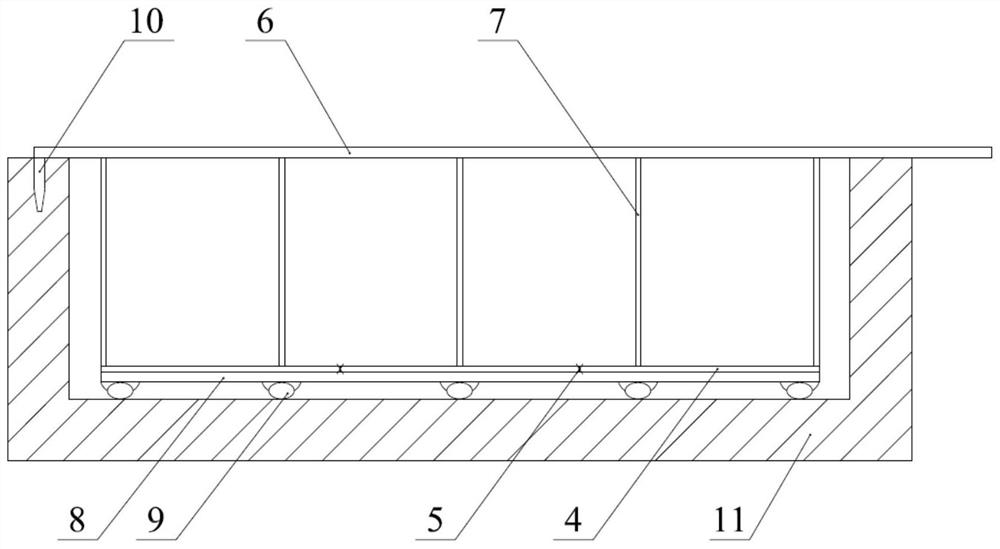 Fishpond bottom sludge stirring device