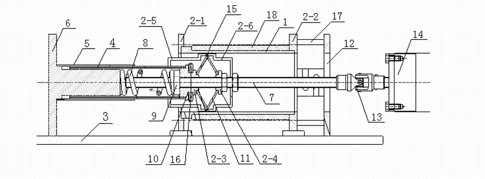 Abrasion tester for cylinder sleeve-piston ring friction pair