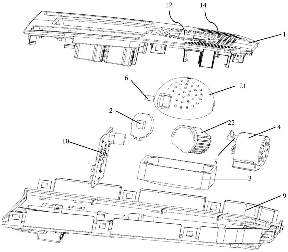 Cabin ultraviolet lamp sterilization system, cabin ultraviolet lamp sterilization method and vehicle