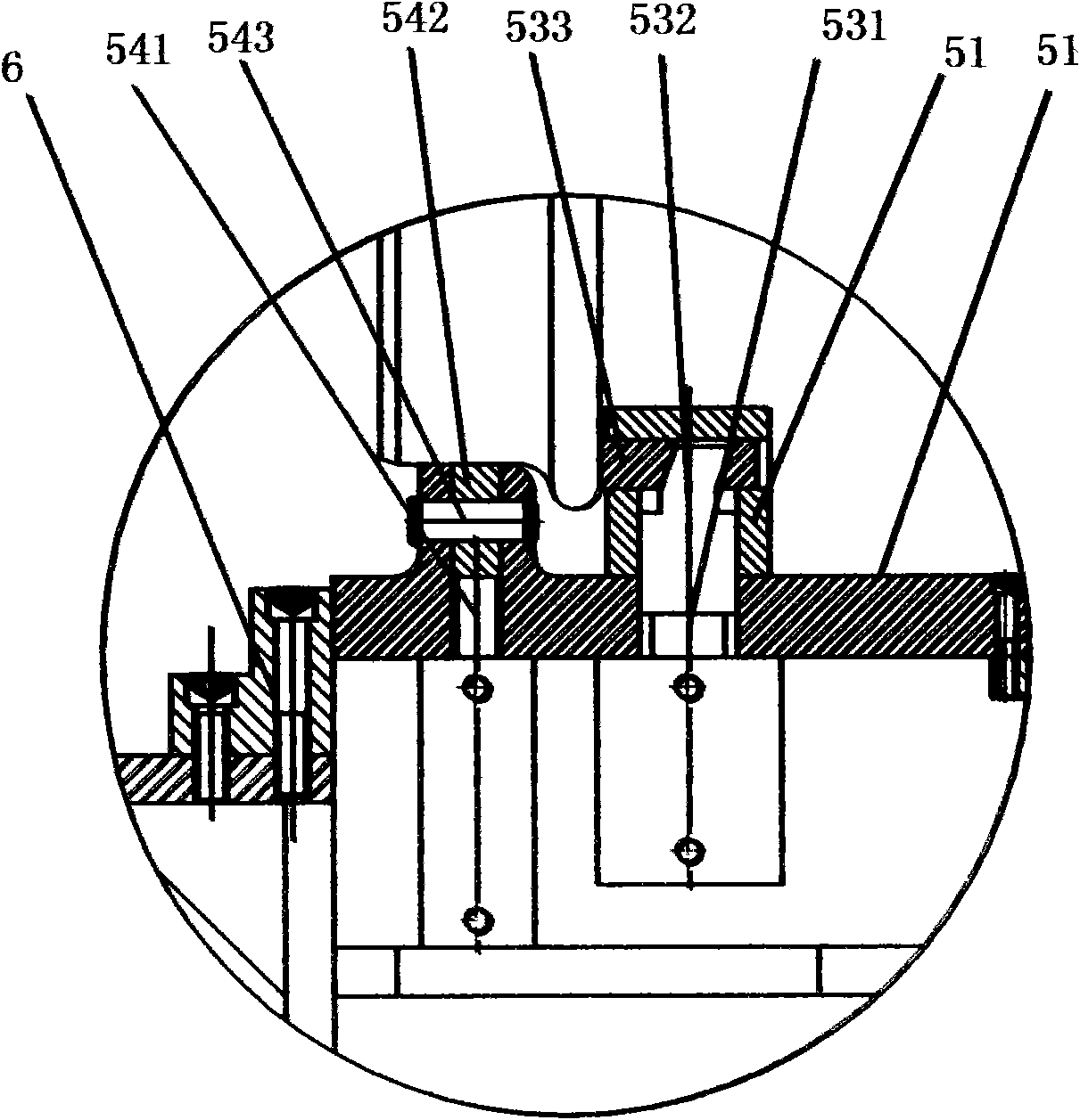 Railway full-automatic bearing press