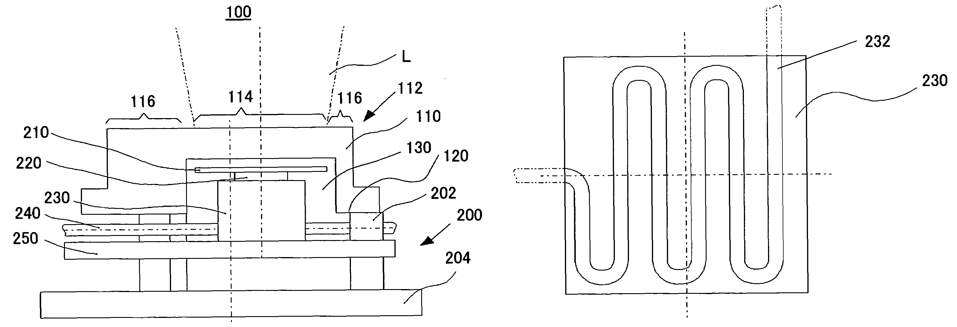 Cooling apparatus, optical element having the same, and exposure apparatus