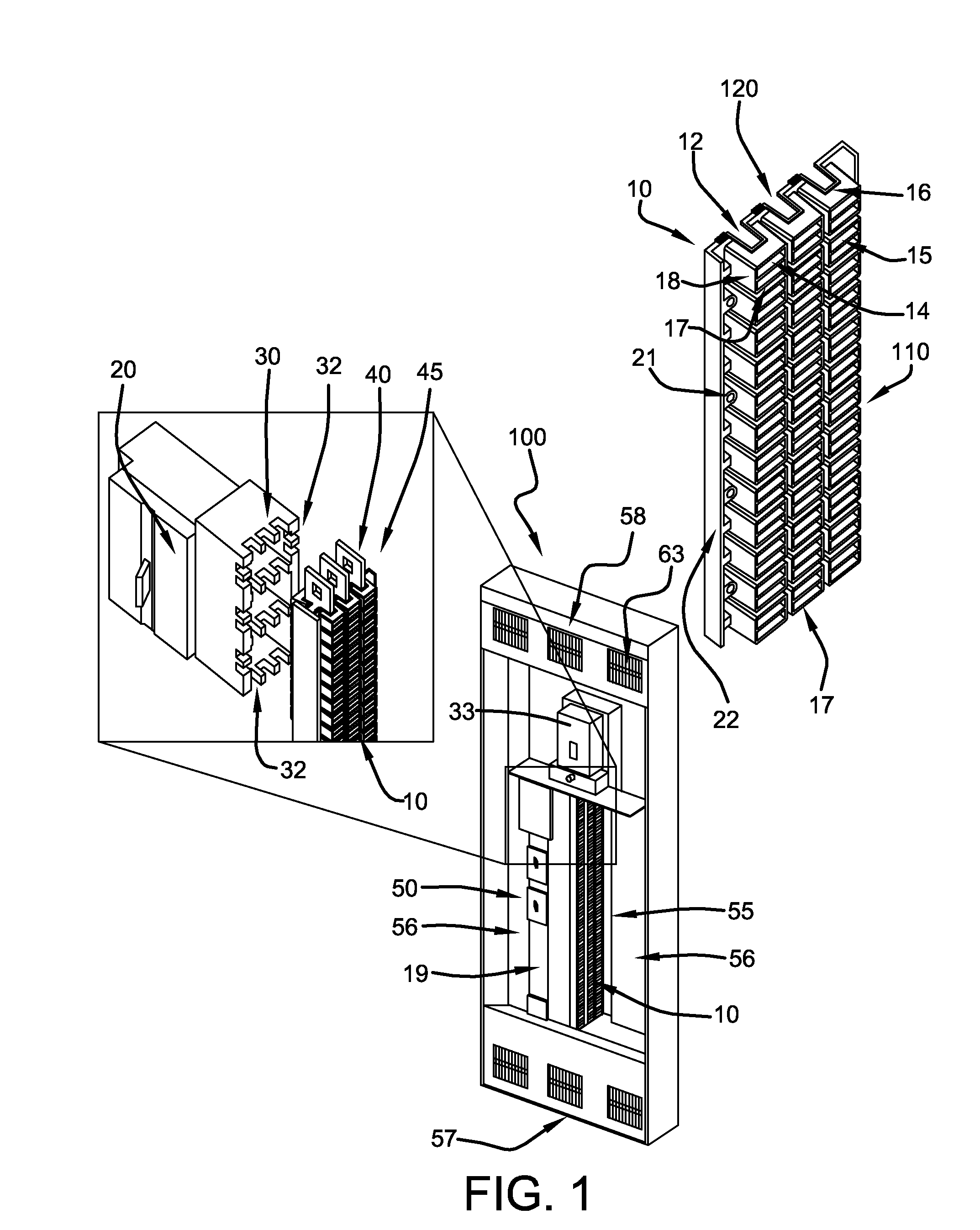 Bus Bar Arrangement And A Shroud For The Same