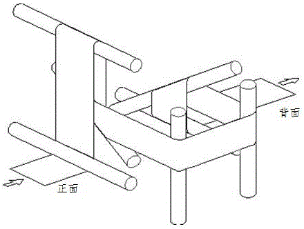 Printing device of intaglio printing press