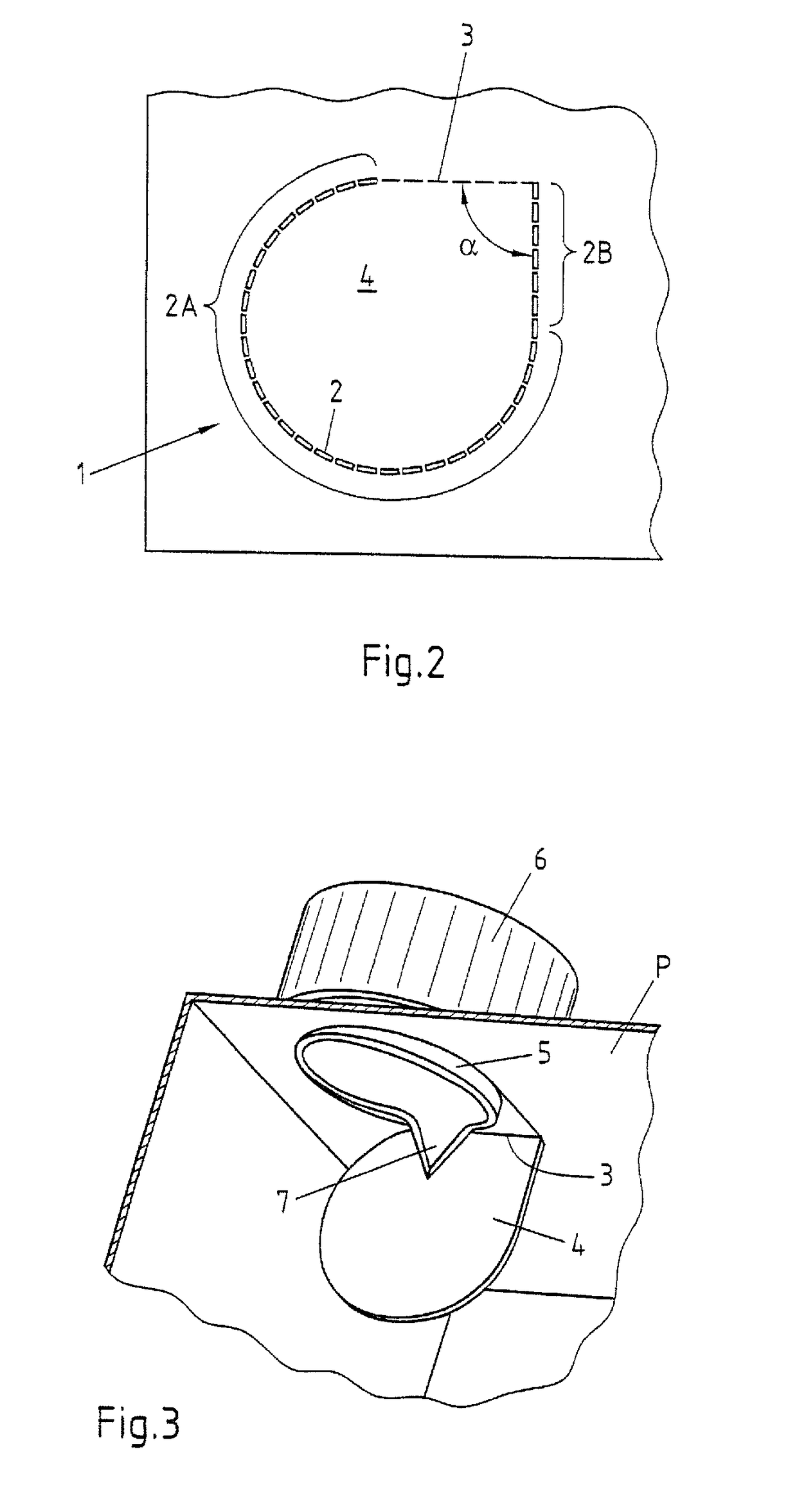 Composite pack having a pouring element, and blank for producing such pack