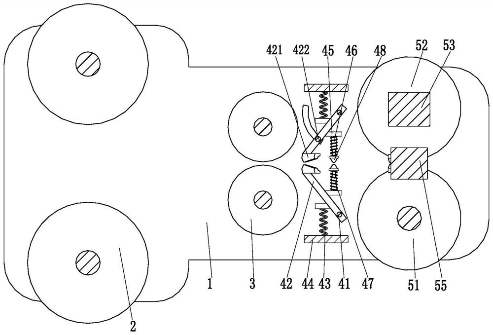 A kind of manufacturing process of plastic lined woven bag