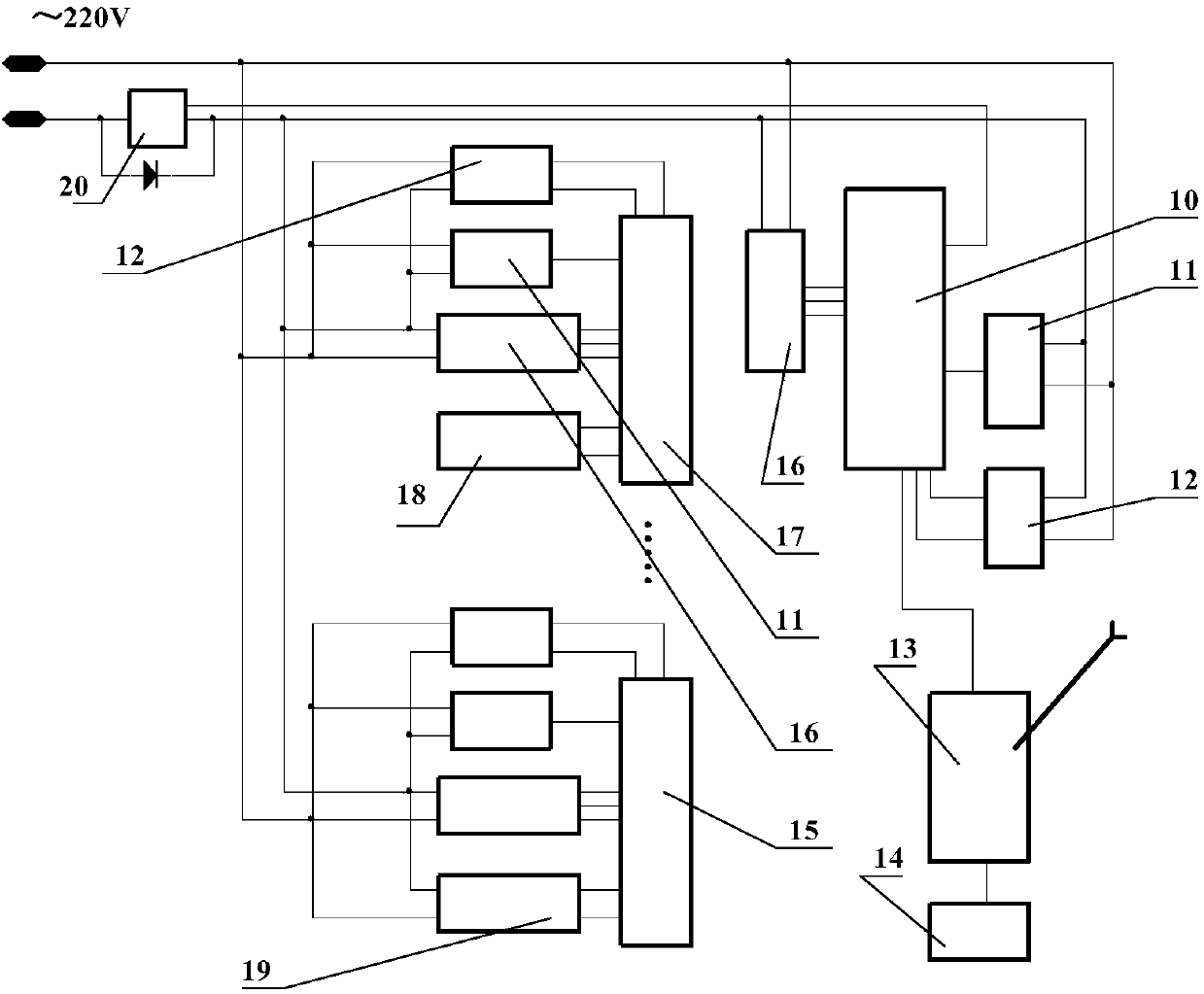 Crop greenhouse climate control system