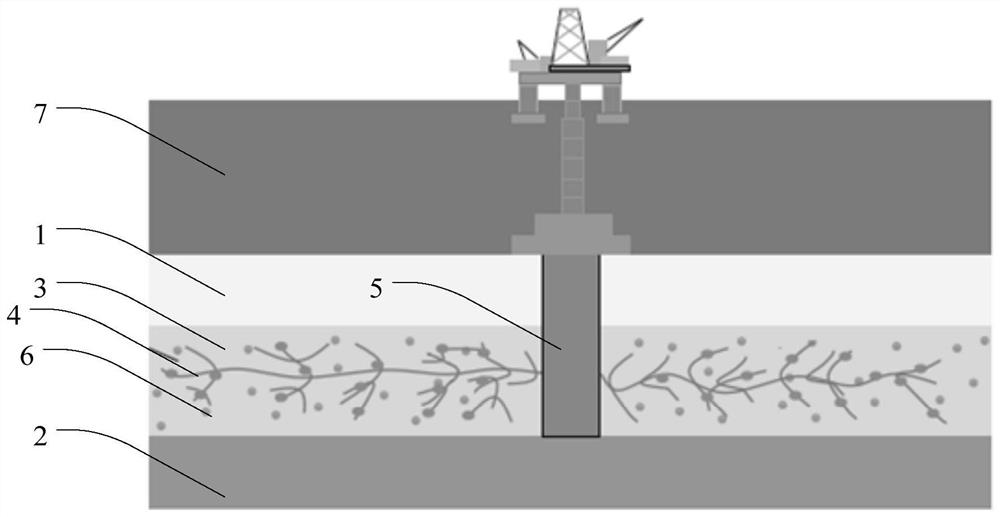 Natural gas hydrate reservoir reinforcing method