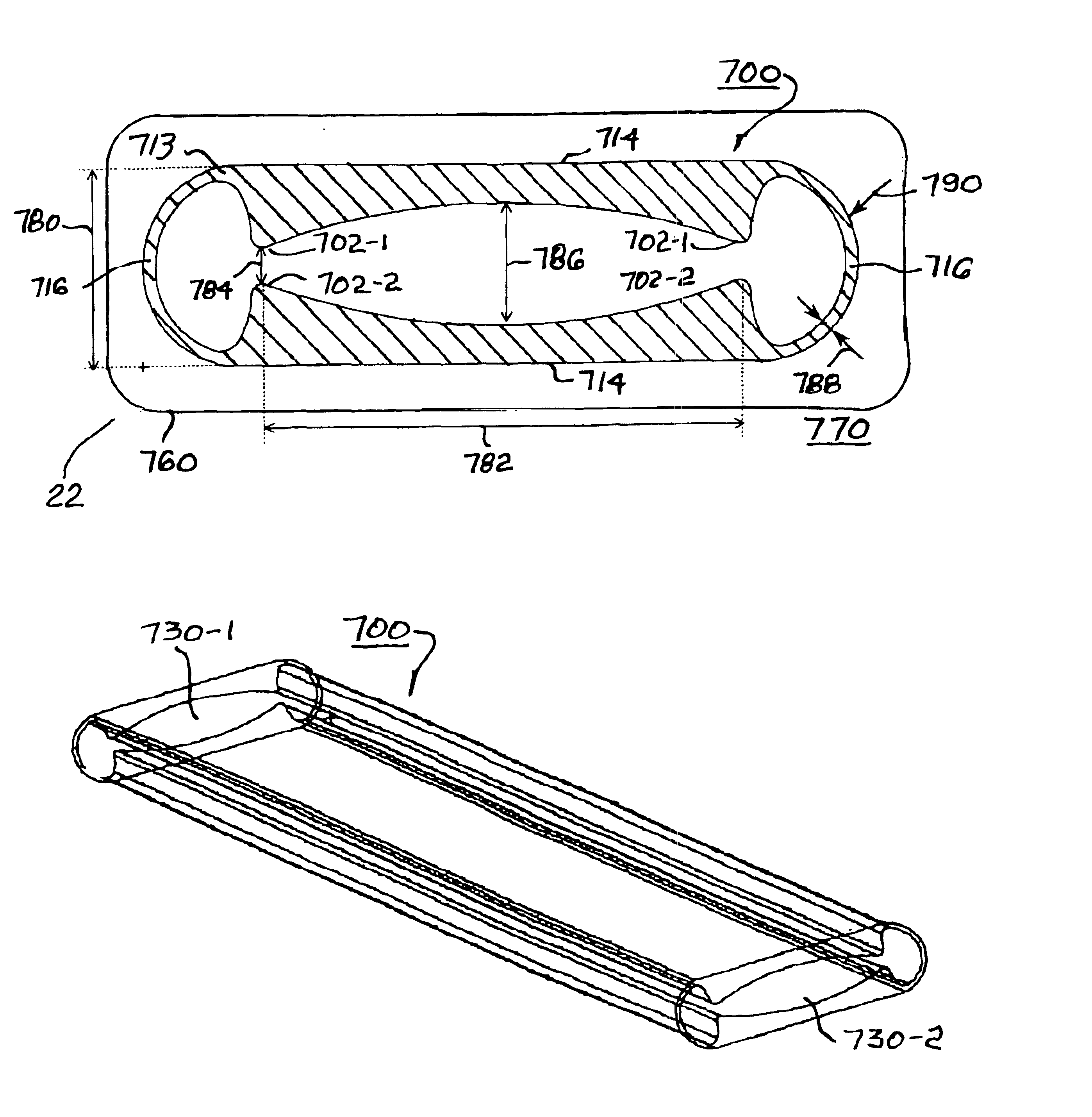 Variable stiffness fuel rail pulse damper having extended dynamic range