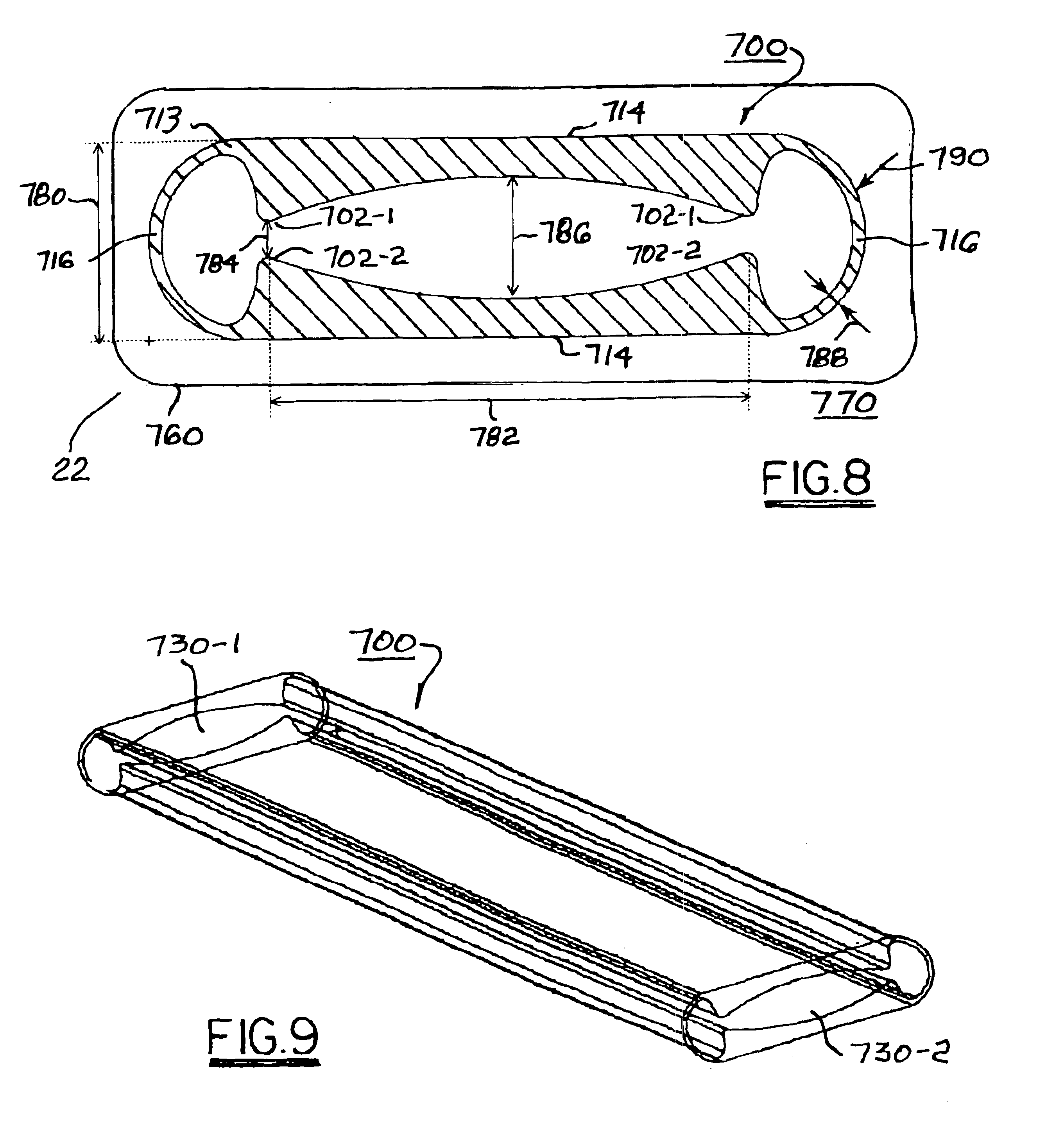 Variable stiffness fuel rail pulse damper having extended dynamic range