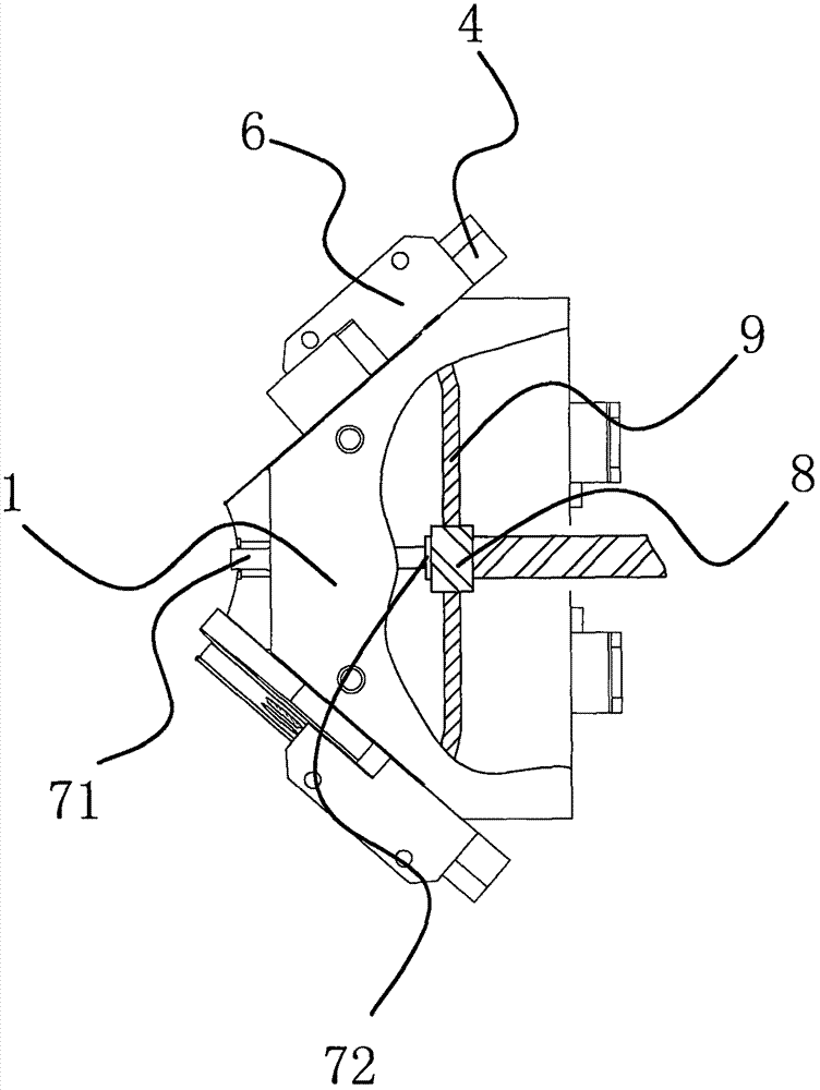 Wiring device of rotor winding machine