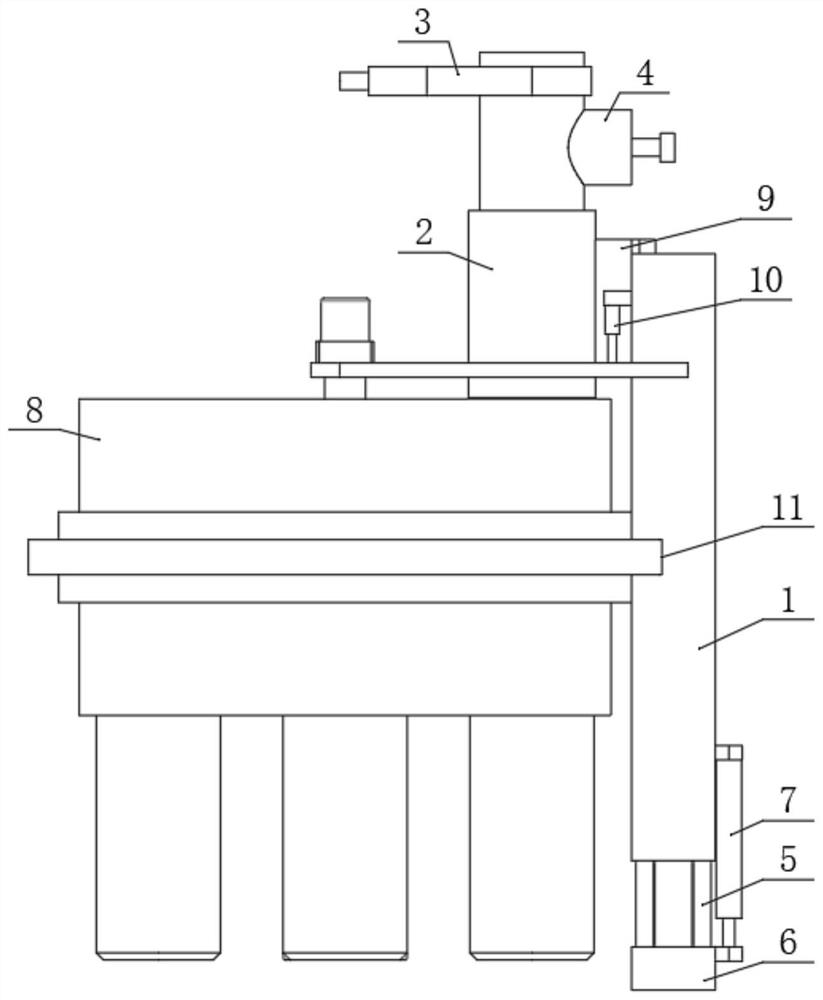 Integrated circuit plastic packaging film injection equipment