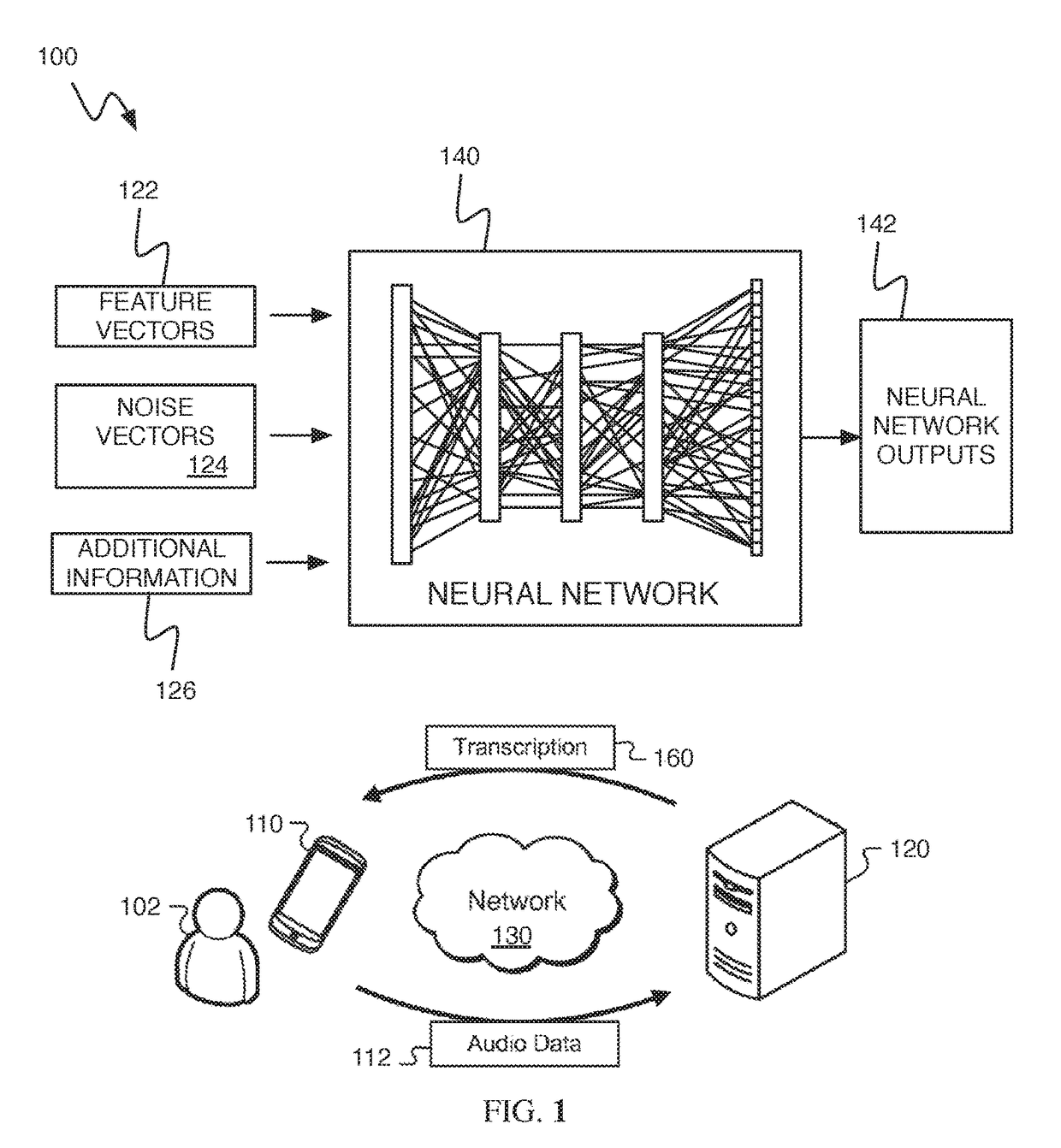 Methods for speech enhancement and speech recognition using neural networks