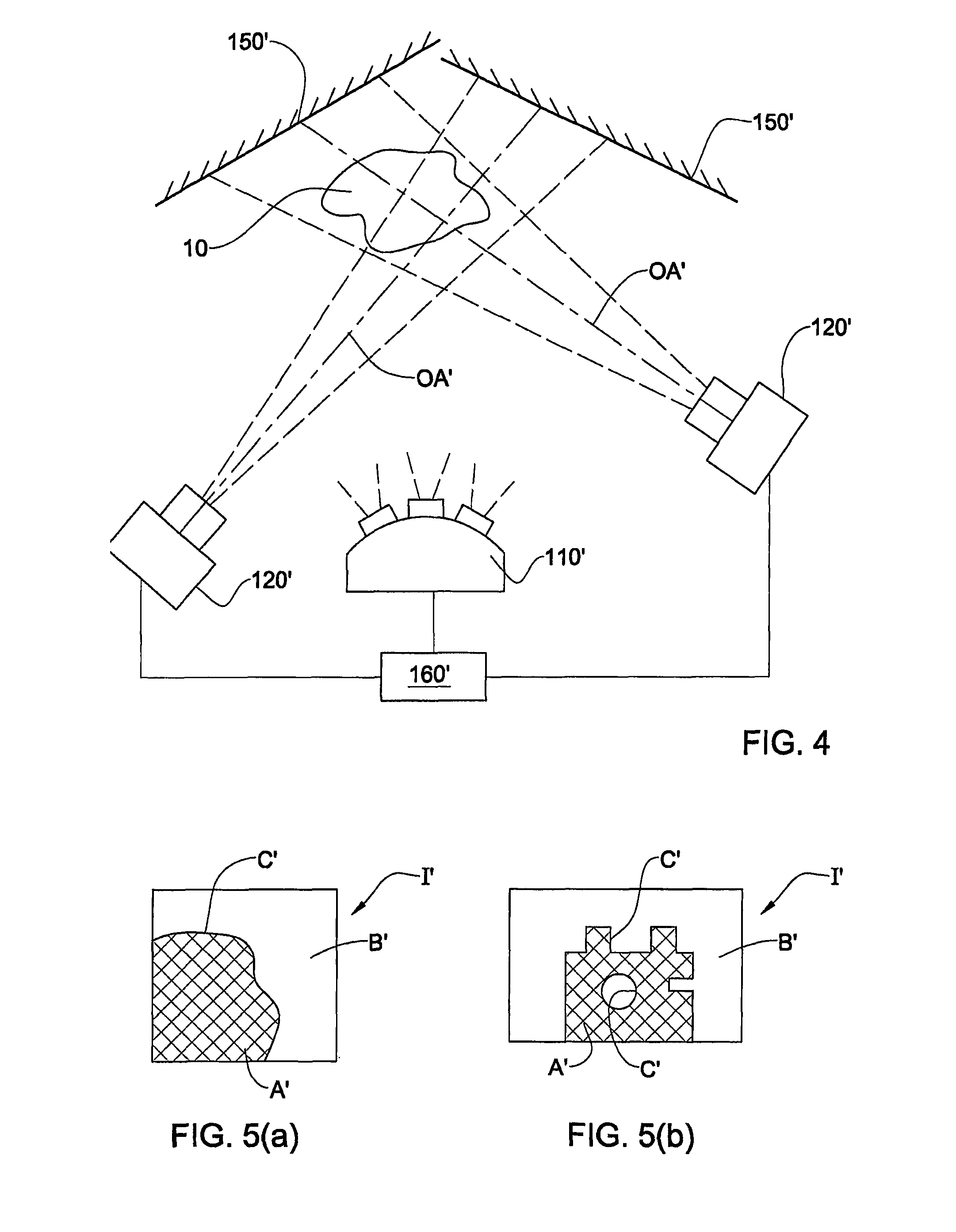 Method and system for optical edge measurement