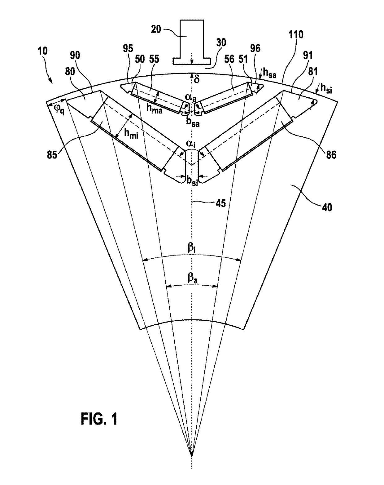 Electric machine comprising a rotor and a stator