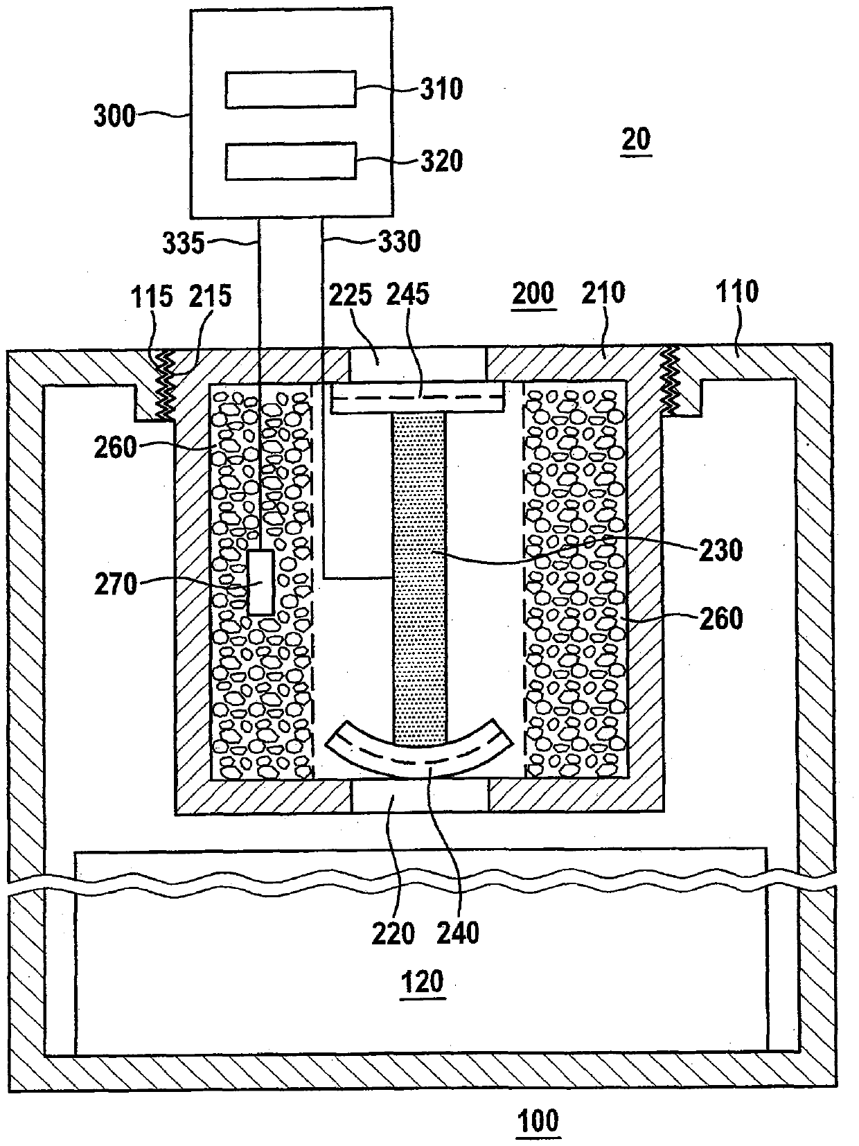 Apparatus and method for drying batteries and batteries, battery systems and vehicles