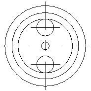 Anode used for double-medium gas source plasma combustor