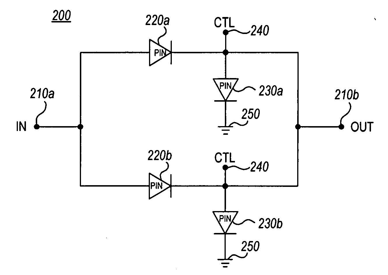 RF step attenuator