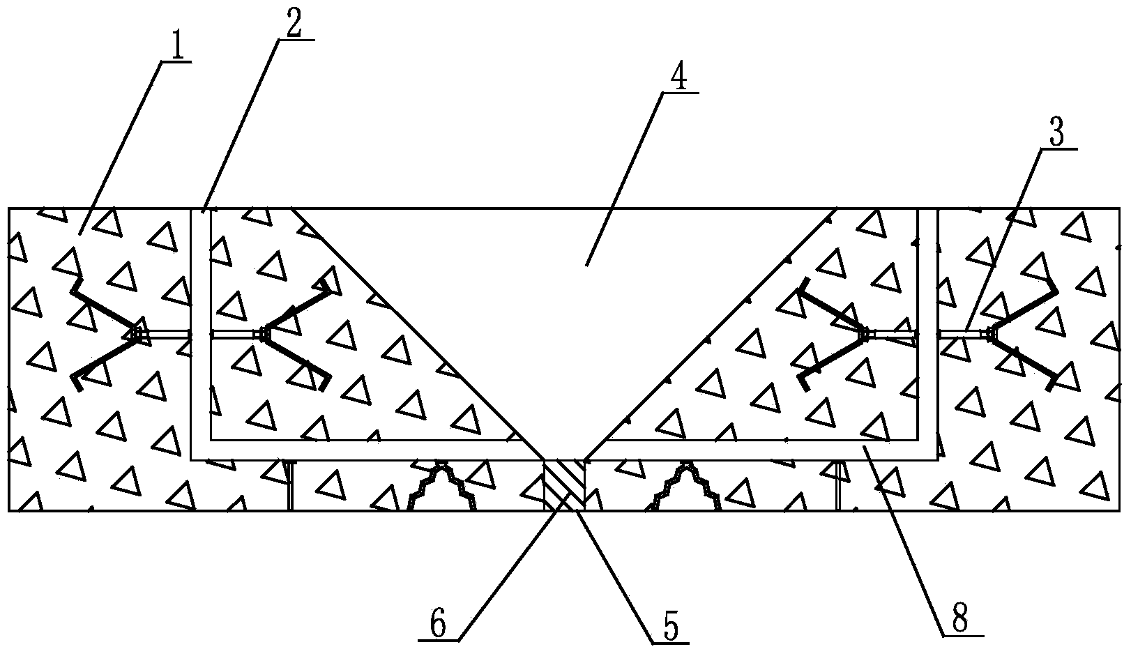 Online slagging method and device of walking-beam furnace