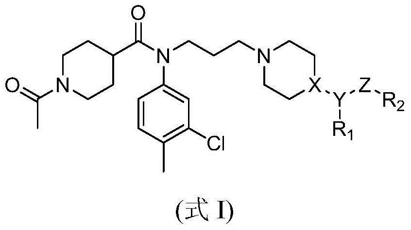 New drug application of chain amides ccr5 receptor inhibitors