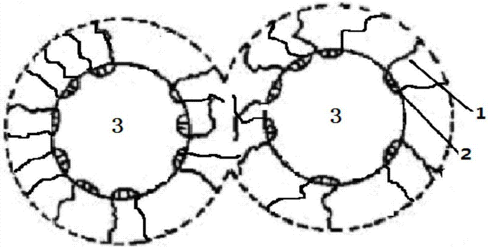 Rubber composition for tire tread, and preparation method thereof