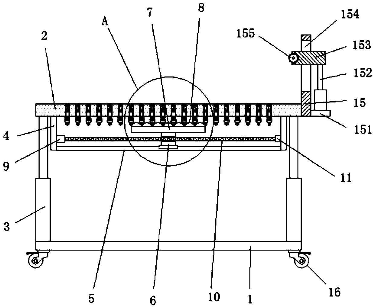 Rehabilitation device for preventing bedridden lower limb deep venous thrombosis