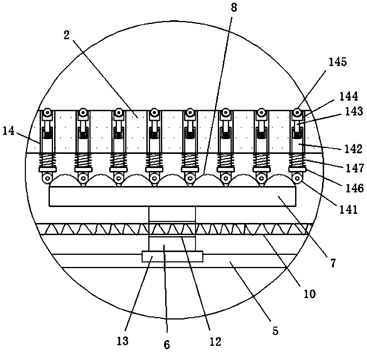 Rehabilitation device for preventing bedridden lower limb deep venous thrombosis