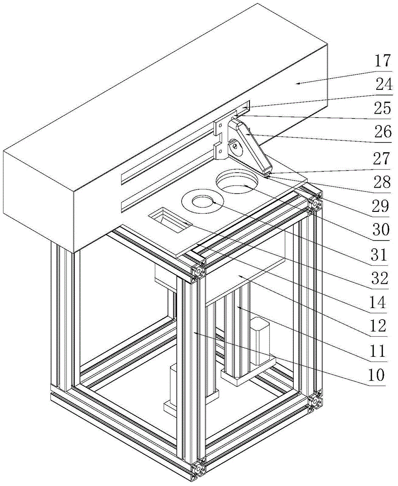 Double-piston metal laser selective melting molding equipment