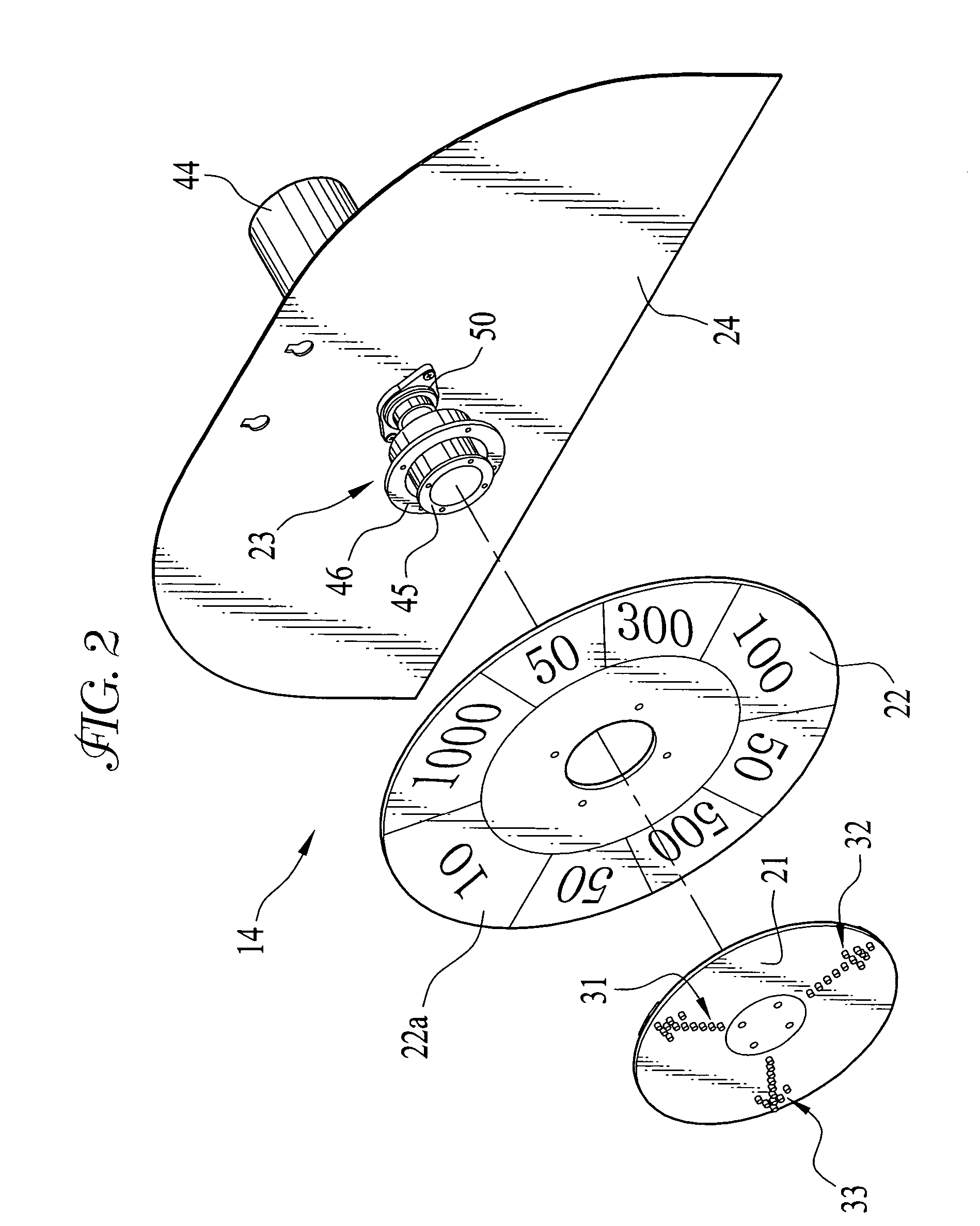 Symbol display device for game machine