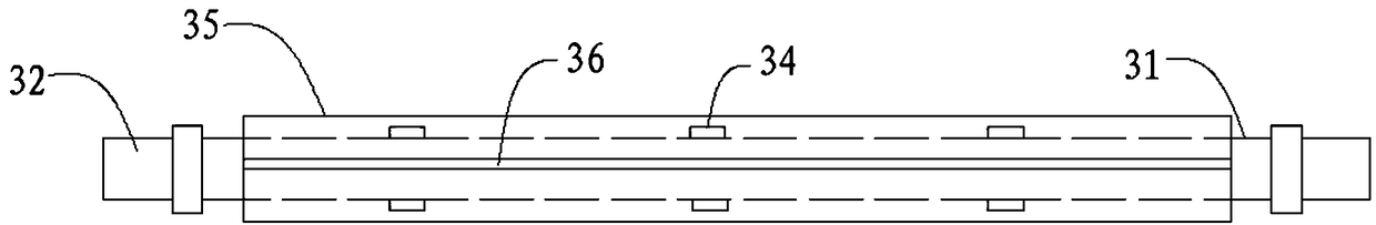 An automatic lifting bed sheet changing device