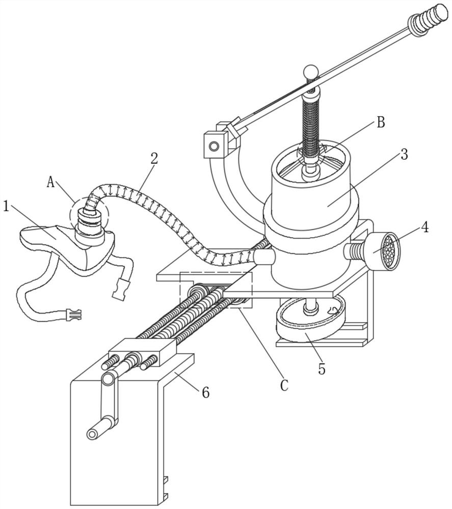 Breathing recovery device used for department of critical care medicine