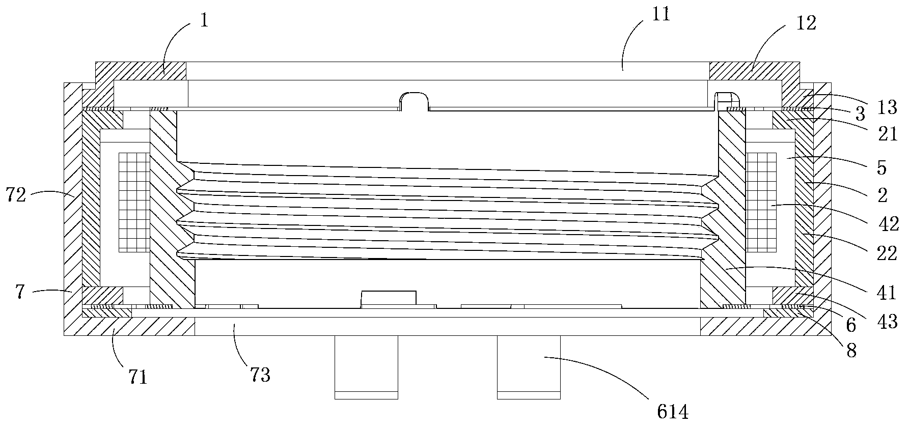 Miniature drive motor