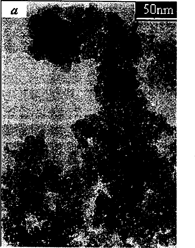 Composite nano epoxy functional polymer/SiO2 particle and its prepn process