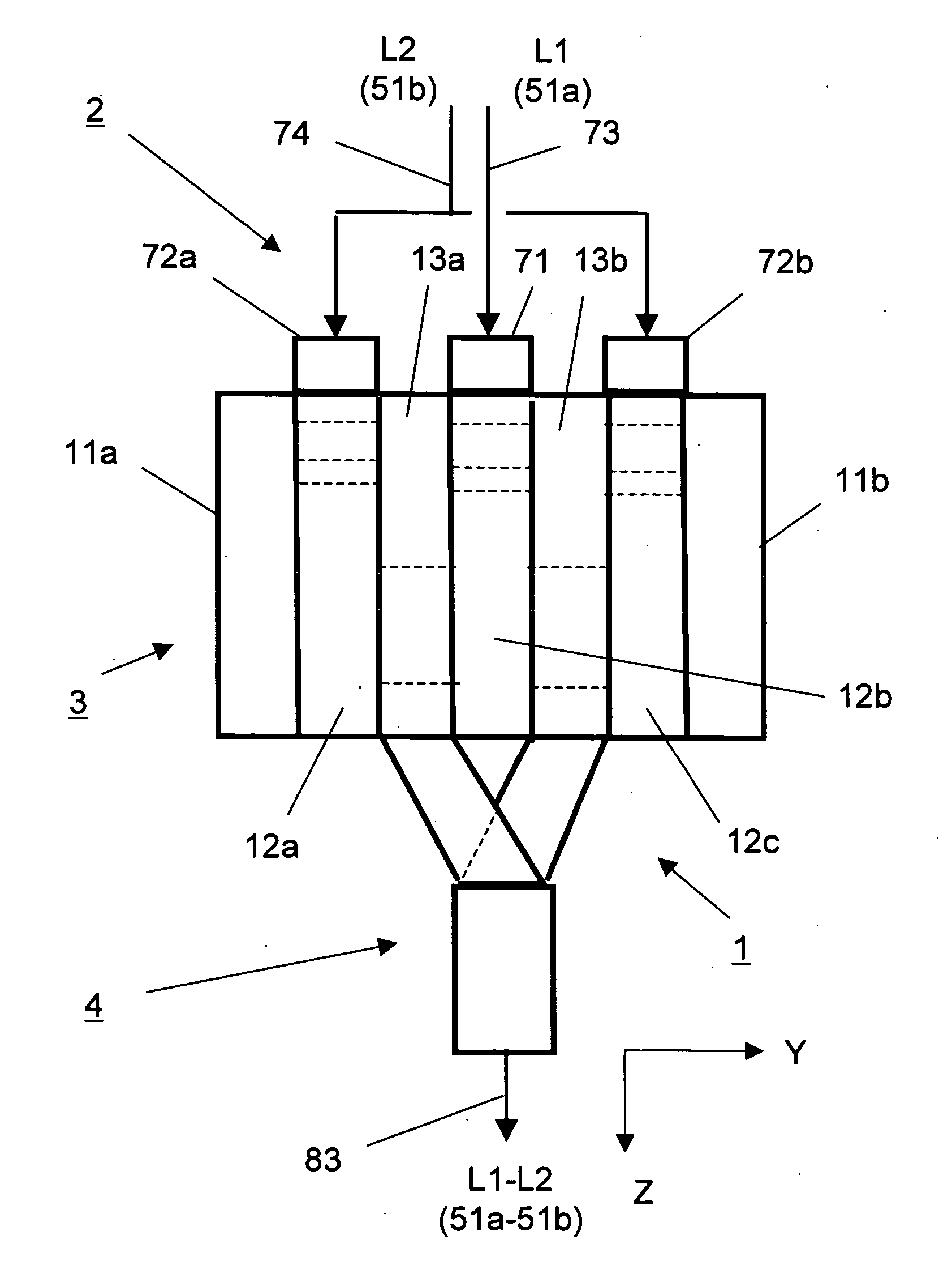 Liquid Flow Converging Device and Method of Manufacturing Multi-Layer Film