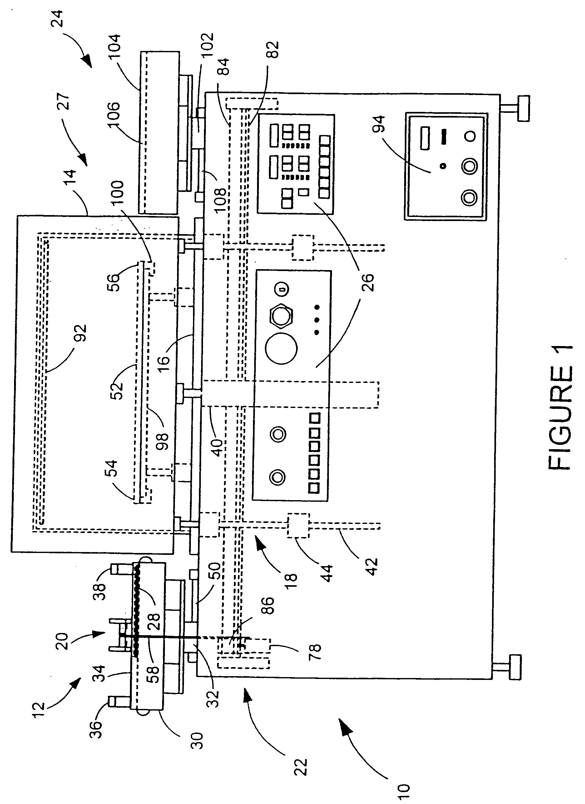 High throughput plasma treatment system