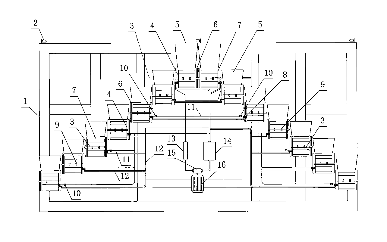 Deepwater wave power generation device