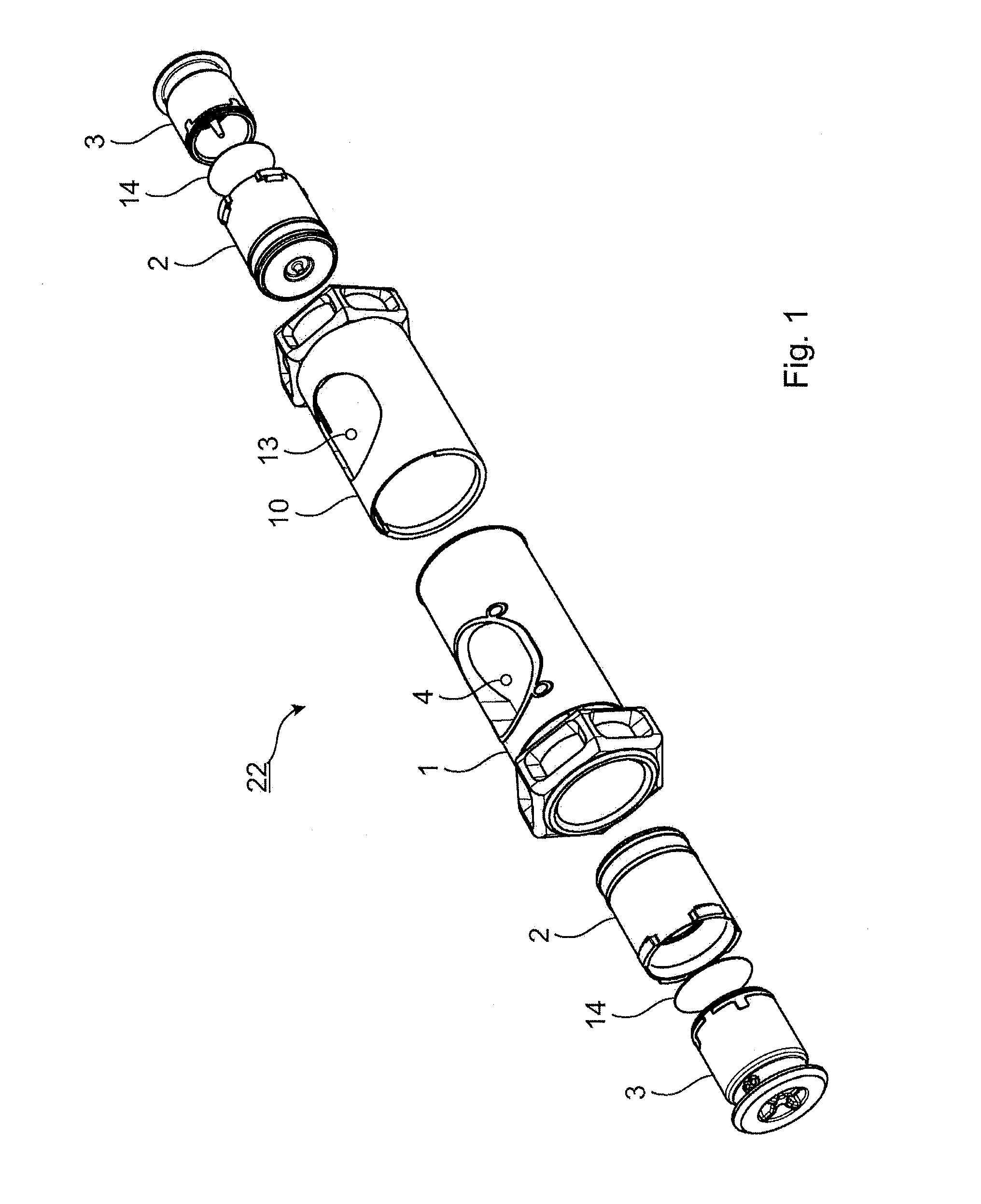 Mixing capsule for producing a dental preparation