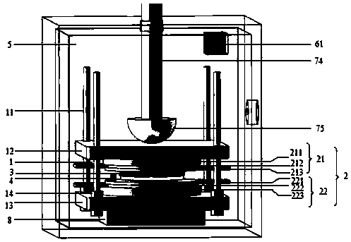 Crimping type power device static characteristic measurement system